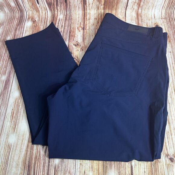 Peter Millar Other - Peter Millar Crown Crafted Bingham Mens Sz 33x31.5 Blue Nylon Performance Pants